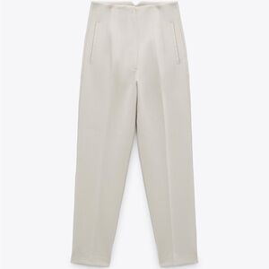 Women’s Cream Trouser Pants